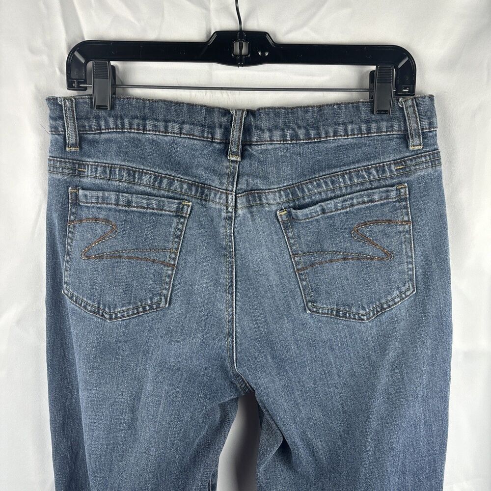 Liz & Co Women's Jeans Size 10 Stretch Blue 32" Waist - Picture 11 of 15